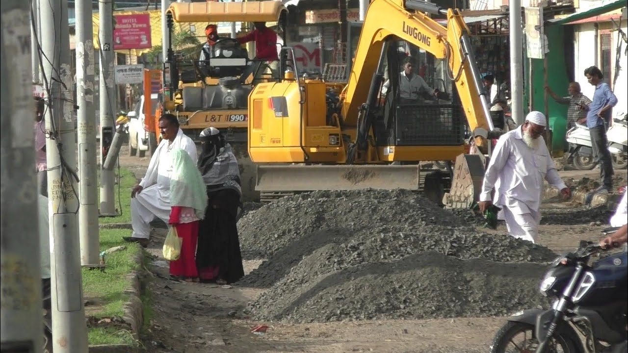 Nanded | Tipu Sultan Road Ka Kaam Shuru | Nanded Urdu News | 23 July 2023