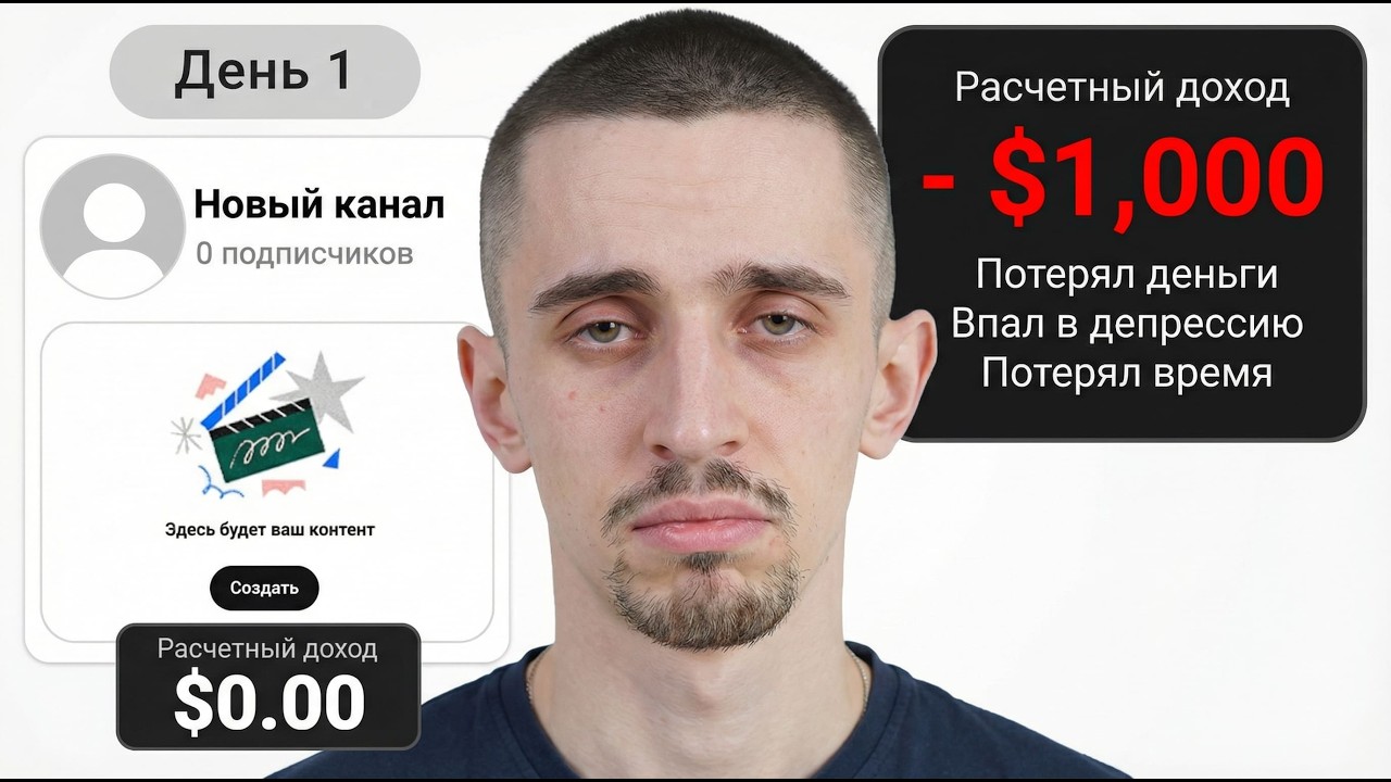 Я ВЫЛОЖИЛ 60 ИИ Ютуб Шортс и вот что я понял