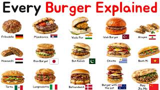 Every Burger on Earth Explained in 15 Minutes