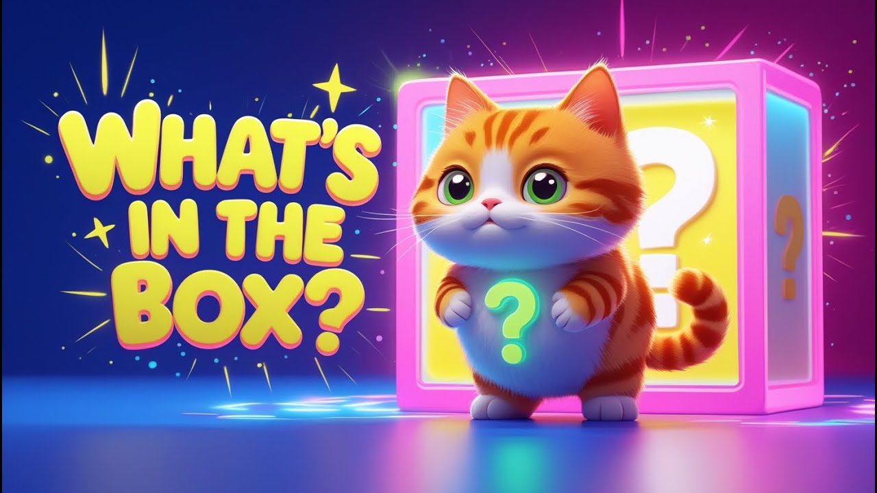 What’s in the Box? ✨Fun Guessing Game for Kids with a kids song