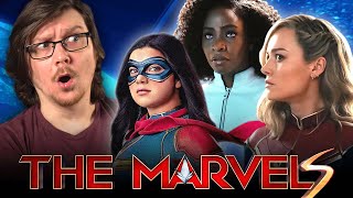 THE MARVELS TEASER TRAILER REACTION | Captain Marvel | Ms Marvel | Monica Rambeau