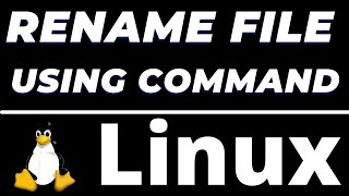 Linux command to rename a file name tutorial