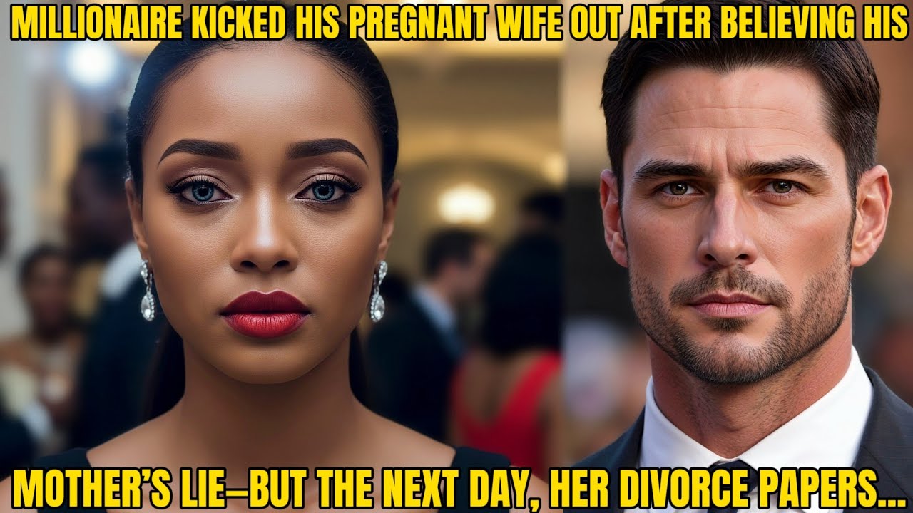 Millionaire Kicks Pregnant Wife Out After Believing MOM’s Lie — Next Day Divorce Papers Destroy Him