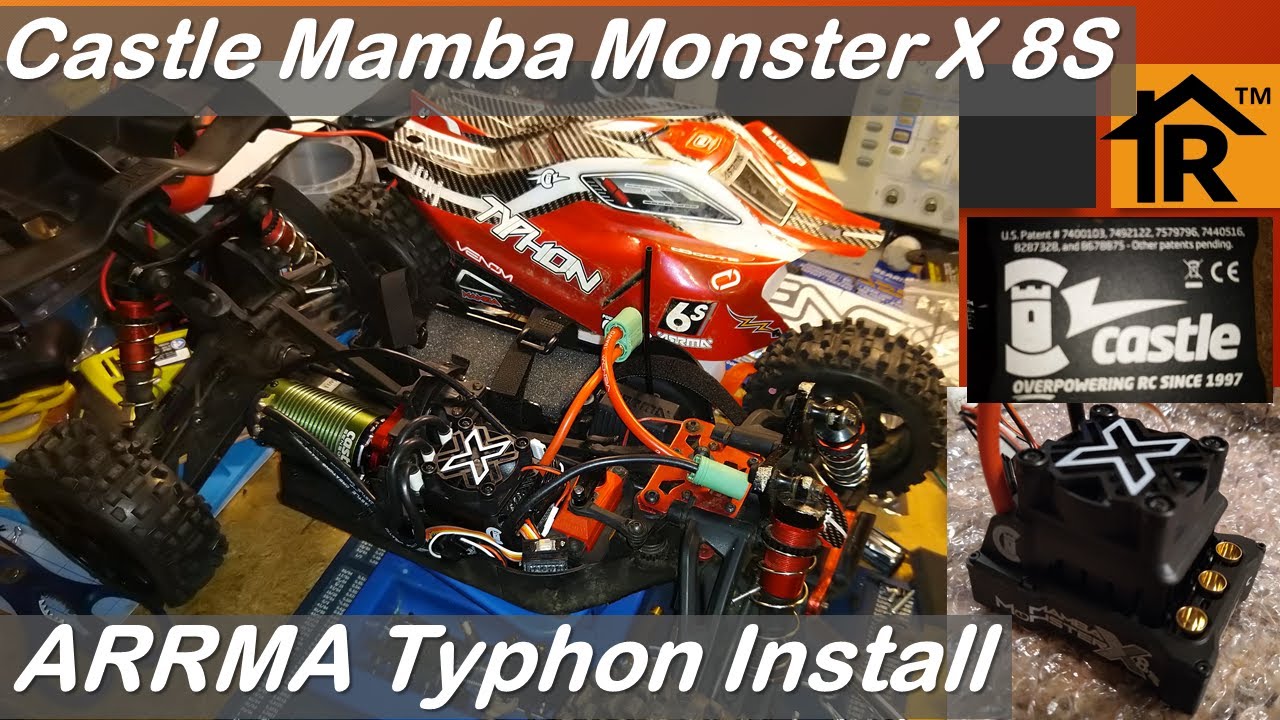 Ep 279 Mamba Monster X 8s Arrma Typhon Install Youtube