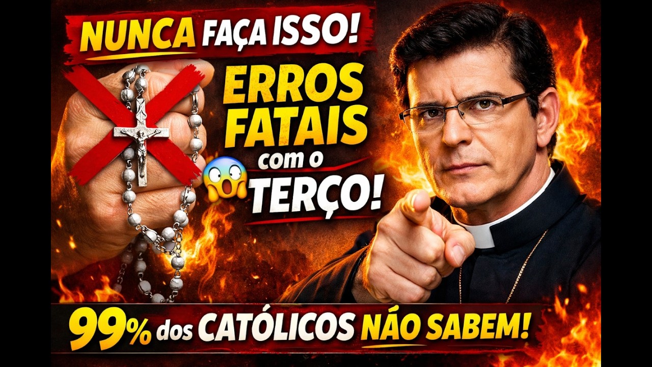 NUNCA Faça ESTAS COISAS com o Seu TERÇO — 99% dos Católicos Não Sabem | Padre Reginaldo Manzotti