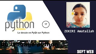 Pyton 17:  Le dessin en PyQt sur Python