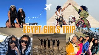 VLOG: EGYPT GIRLS TRIP, SIWA OASIS, CAMEL RIDING, CAIRO AND PYRAMID TOURS| TRAVEL VLOG