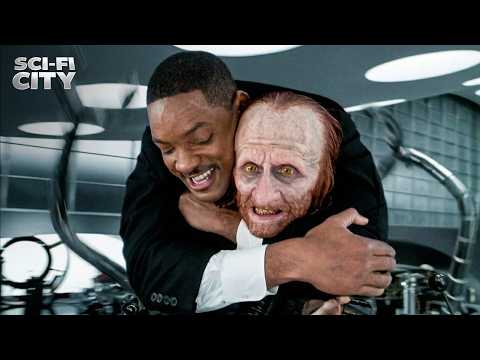 Agent J and Agent K Chase Serleena | Men in Black II (Will Smith, Tommy Lee Jones)