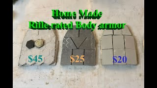 Amazing rifle rated body armor