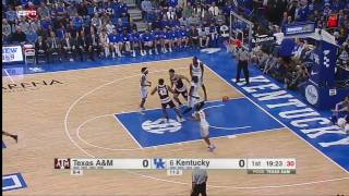 Kentucky vs Texas a&m Basketball Highlights 1-3-17