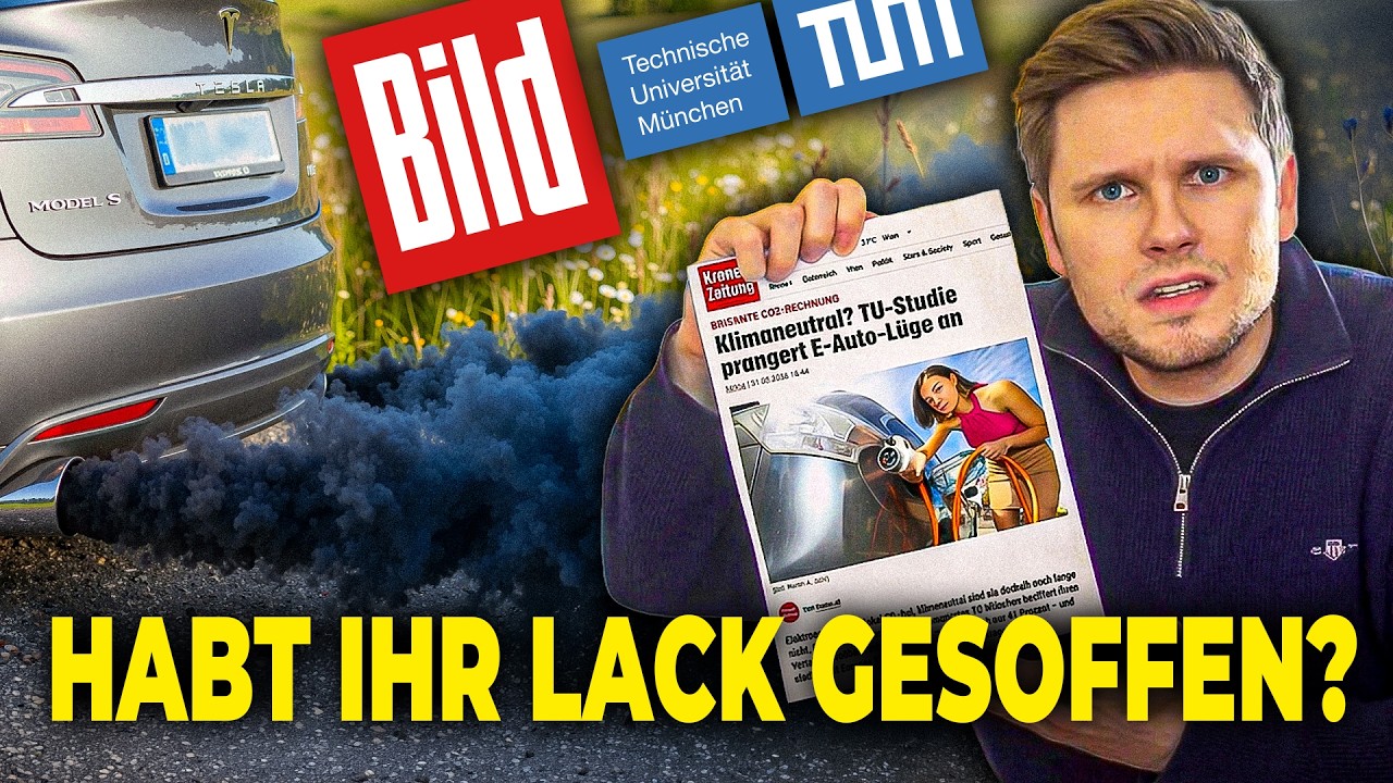 BILD, Söder & TU München: Die E-Auto-”Lüge”, die gar keine ist