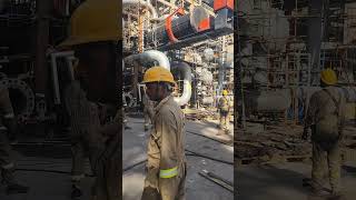 TUBE BUNDLE INSERTION Using Bundle Puller 🔥 Shutdown Maintenance Activity
