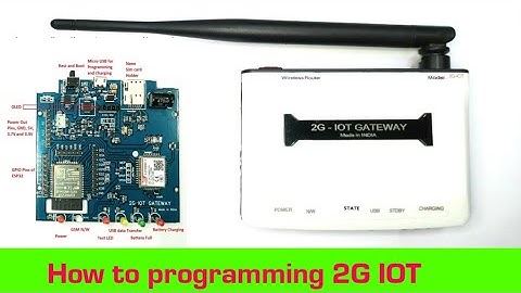 PROGRAMMING 2G IOT GATEWAY||2G IOT GATEWAY DTMF HOME AUTOMATION