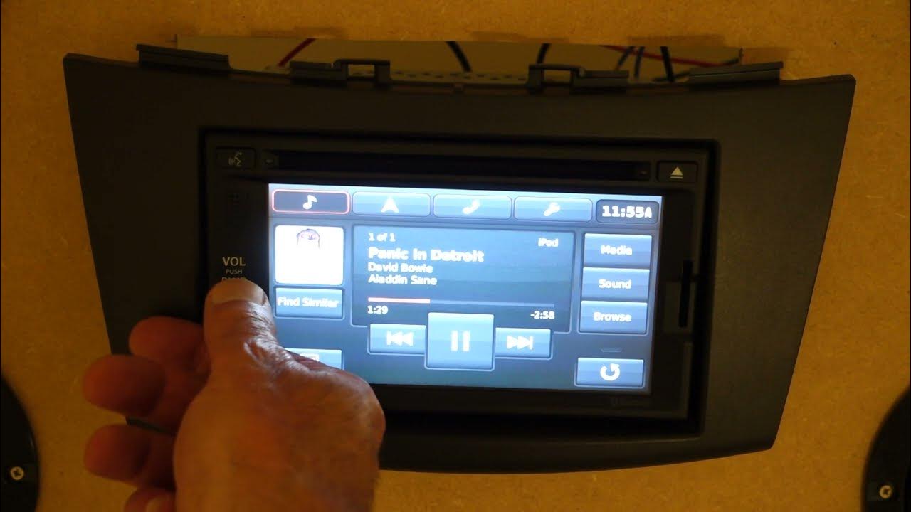 2015 UK Suzuki Swift Sport Garmin Head Unit demo. YouTube