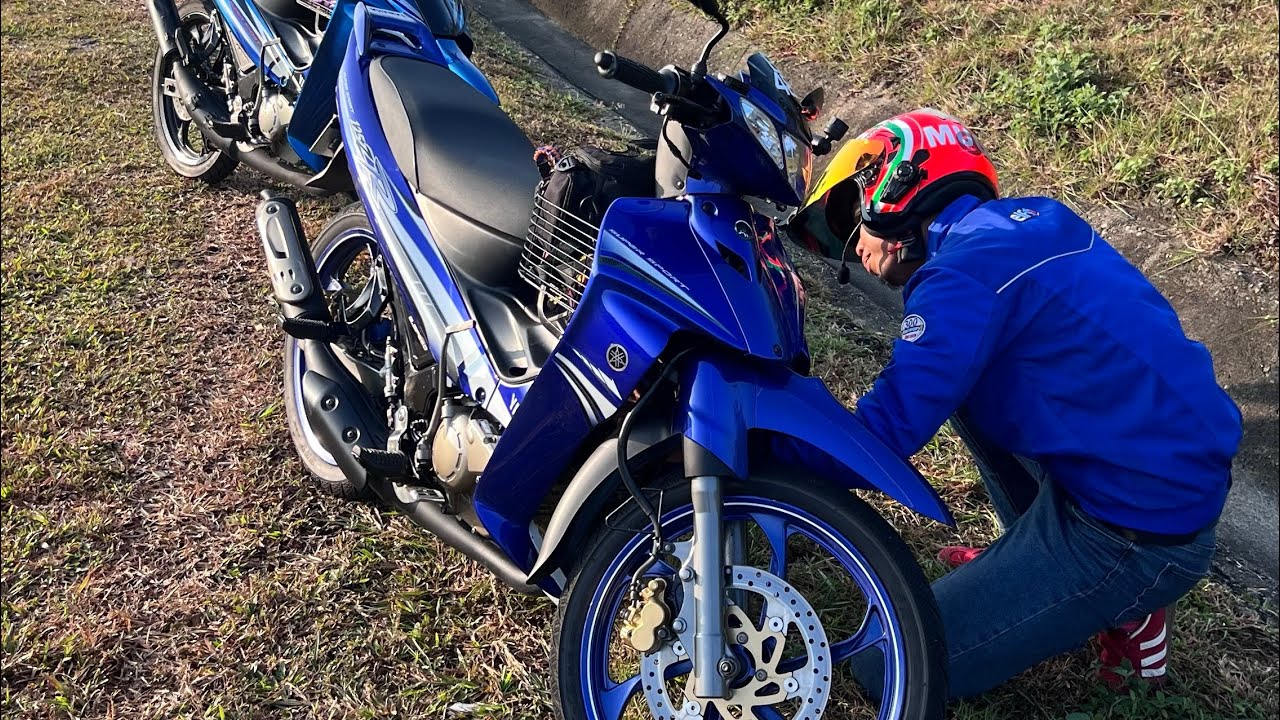 Ride Santai 125ZR Dengan Member Lama. Bunyi 2 Stroke Padu!