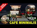 CAFE MINIMALIS 10x10 M - REVIEW/TOUR