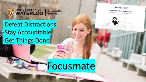 How to use Focusmate app