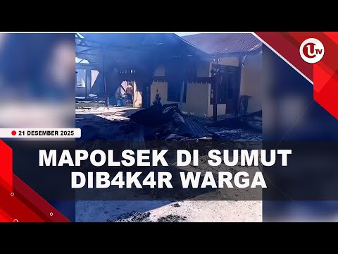 LEPASKAN BANDAR N4RK0B4, POLSEK DI SUMUT DIB4K4R WARGA | U-NEWS