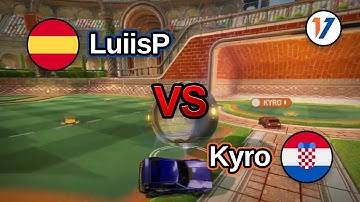 Rocket League 1v1 Showmatch: LuiisP vs Kyro | High-Level Gameplay