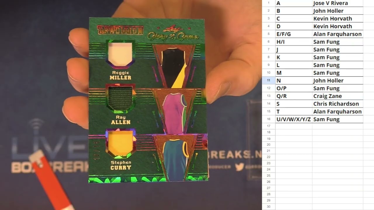 2025 Leaf Glory Of The Game Bk Box Break #3 LBB