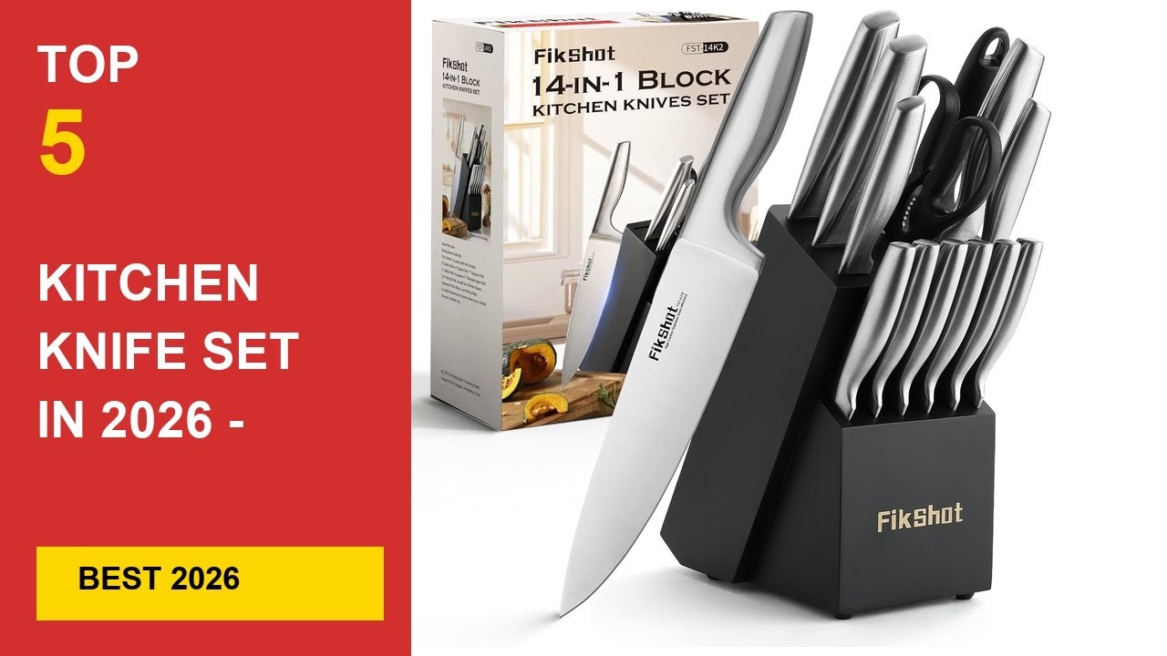 Best Kitchen Knife Set in 2026 - Expert Reviews in 2026 - YouTube