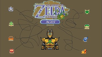 the legend of zelda Oracle of Ages randomizer:  The StruggleBus