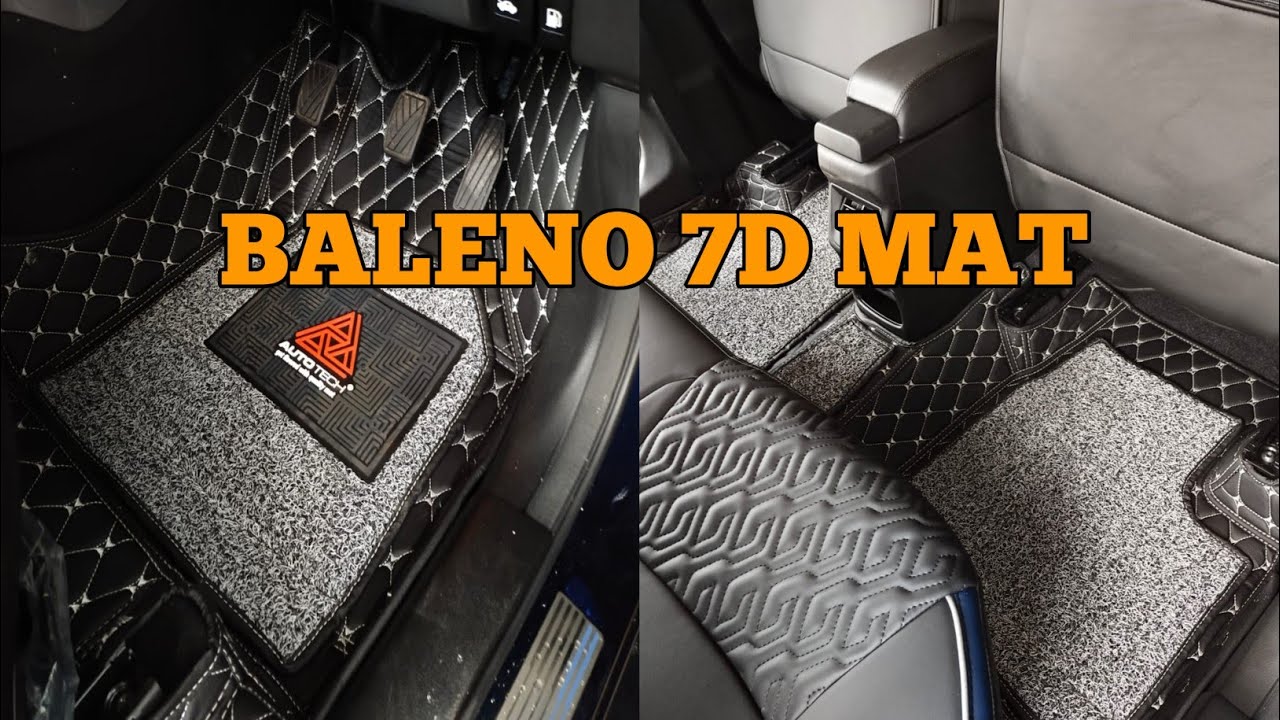 new BALENO 7D floor mat installation newbaleno vandipranthan YouTube