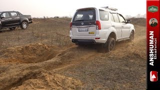 Storme 400 4x4, Thar, V-Cross, Fortuner, Endeavour: Diagonal Deep Ruts offroad. 05Feb17