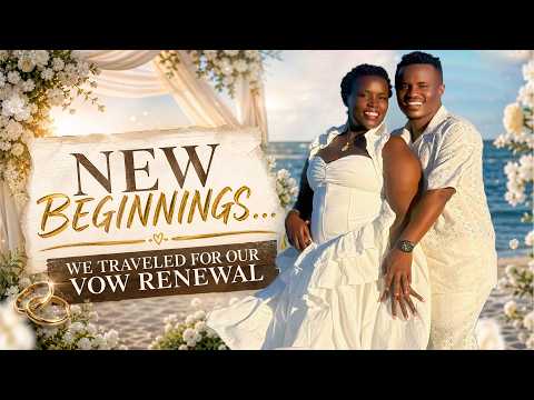 WE TRAVELED FOR OUR VOW RENEWAL