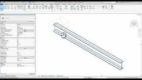 How to cut structural steel beam with void in Revit
