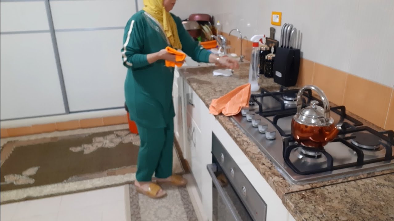 وصفة بان كايك🥧 أسهل منها ما فماش مع روتين كله نشاط وحيوية في الكوجينة 🌺