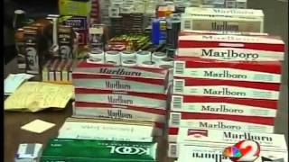 cigarette theft goes up in smoke