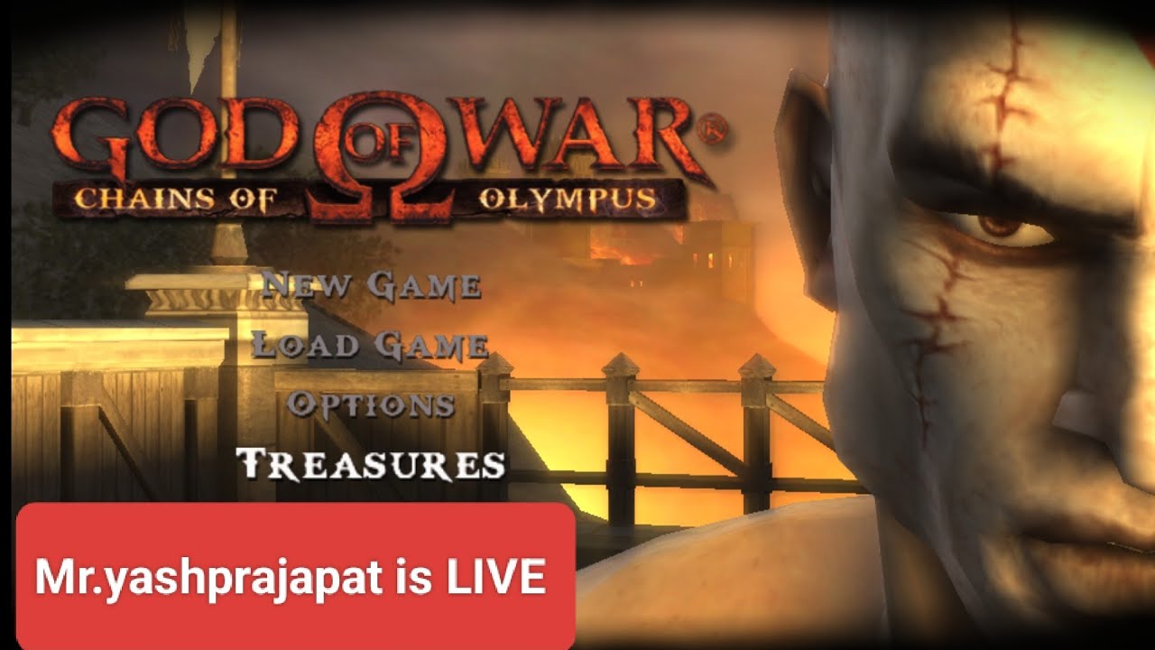 God of War: Chains of Olympus Part -3 Mr.yashprajapat is live -gameplay | PSP