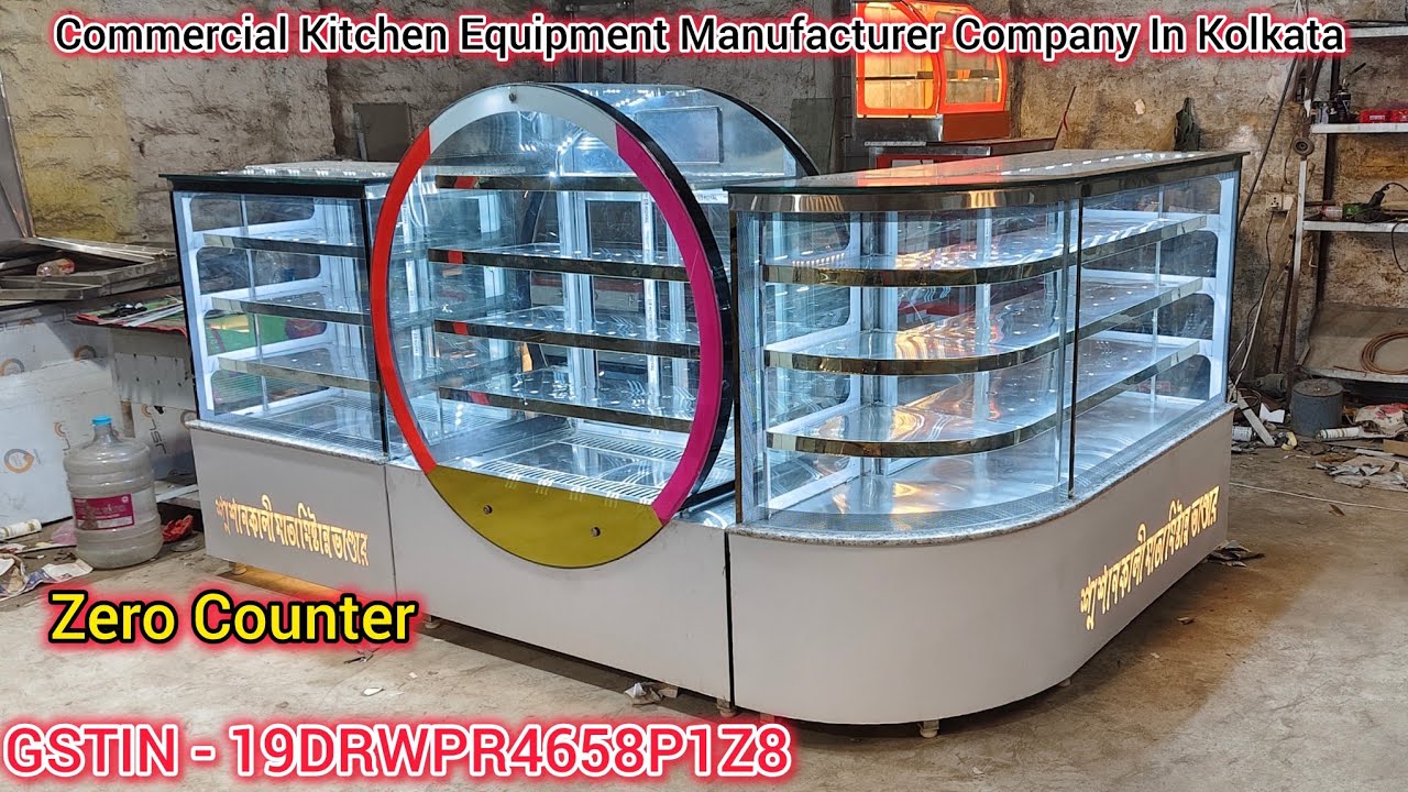 Zero Counter | 0 Counter | Sweet Display Counter | Cake Display Counter | Misty Showcase | Counter 