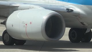 スカスカな松山空港で録音 B737-800 ANA JA76AN CFM56-7B エンジンスタートから離陸まで 2000809