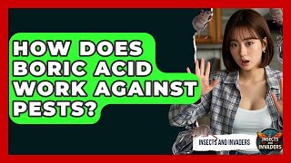 How Does Boric Acid Work Against Pests? - Insects and Invaders Content