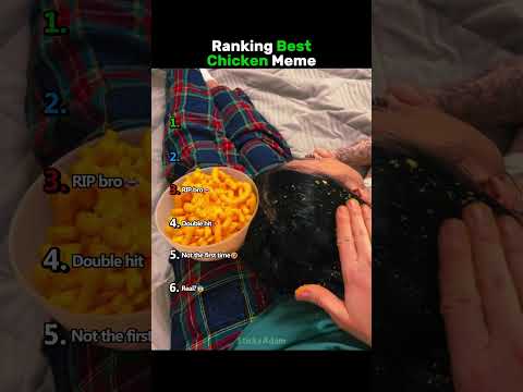 Ranking Best Chicken Meme