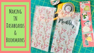 Making Laminated Pocket Dashboards + Book Marks for TN - Using Simple Stories Freezin' Season 2018!