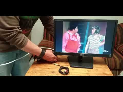 Video: Cómo Hacer Un Monitor Con Un Televisor