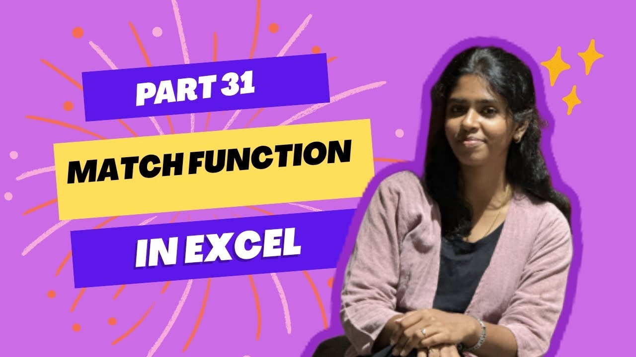📊 Learn the MATCH Function in Excel | Excel Formula Explained | PART 31 ...