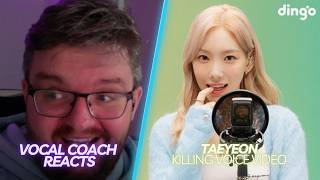 INCREDIBLE! Taeyeon's Killing Voice Video | Vocal Coach Reacts