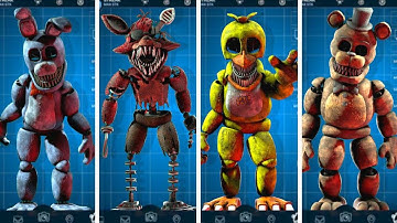 FNAF AR: SINISTER Animatronics Workshop Animation