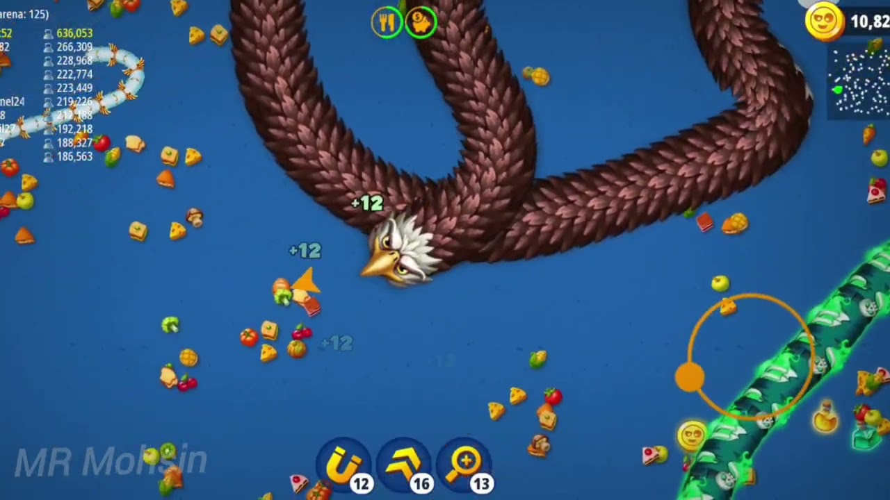 Worms zone.io gameplay top1