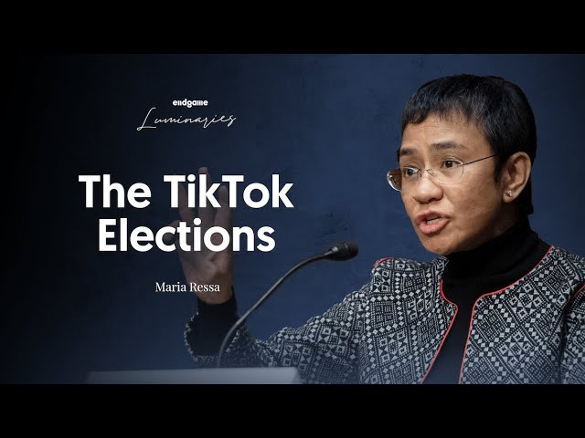 Maria Ressa: Diktator yang Sebenarnya | Endgame #180 (Luminaries) class=