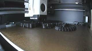 Articulating Snake and Infinity Cubes - Bambu Lab 5:25 Hours 3D Print Time lapse