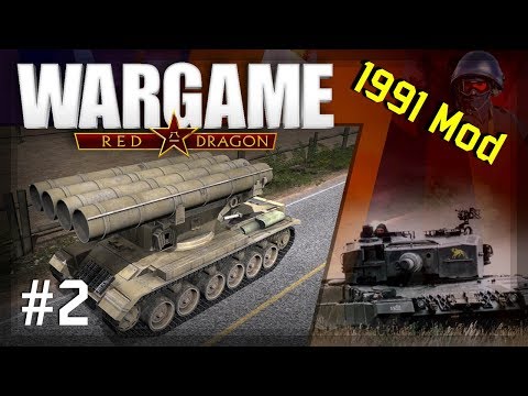 Wargame: Red Dragon - 1991 Mod #2 | 1vs1 vs Elefant | Red Dragons | Plunjing Valley