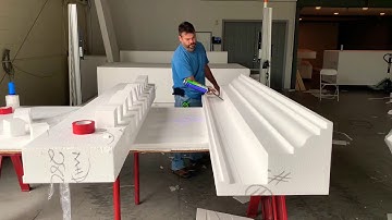 Dentil Molding made of EPS Foam