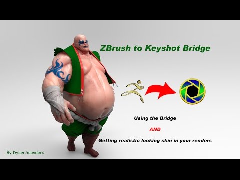ZBrush To Keyshot