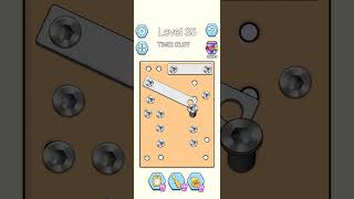 Screw Puzzle Pin: Nuts & Bolts Level 35 Walkthrough Gameplay Solution