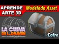 Creación de un asset 3D para videojuegos #1 - Aprende Arte3D - Modelado (en 10min)